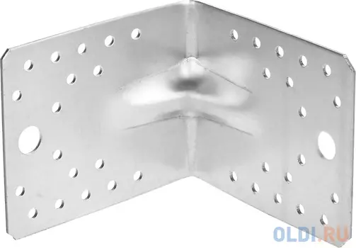 Уголок крепежный усиленный УКУ-2.0, 90х105х105 х 2мм, ЗУБР