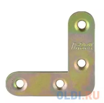 УГОЛОК ПЛОСКИЙ №1 40*40 ММ ЦИНК (300/2400) "НОРА-М"