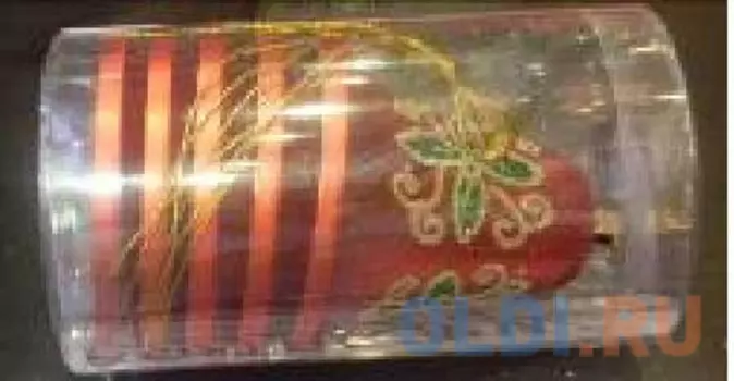 Украшение елочное КОЛОКОЛЬЧИКИ, блестящие 6 шт. в прозрачной коробке, 10 см, 5 цв.