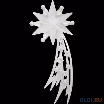 Украшение елочное КОМЕТА ФРОСТИ, 1 шт, 20 см, пластик