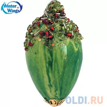 Украшение елочное ПОДВЕСКА, 1 шт., 10,5 см, 1 цв., в пакете