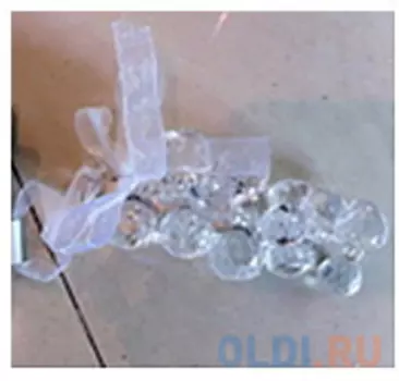 Украшение елочное ПОДВЕСКА, 9,5 см, пластик