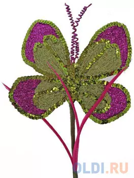 Украшение Winter Wings Бабочка, с блестками 16 см 1 шт в ассортименте N069180