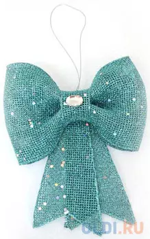 Украшение Winter Wings Бант 20*16 см 1 шт в ассортименте пластик N180321