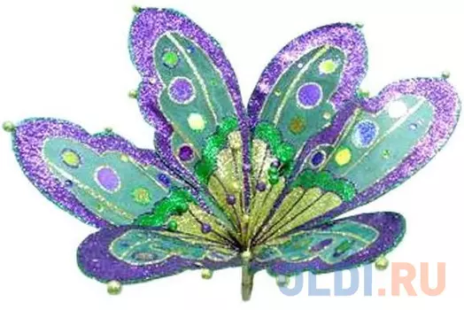 Украшение Winter Wings "Цветок ажур" 7.5х4.5см 1 шт полимер