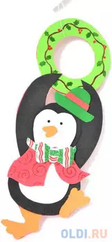 Украшение Winter Wings для двери 12.5х31 см 1 шт полимер N180844 в ассортименте