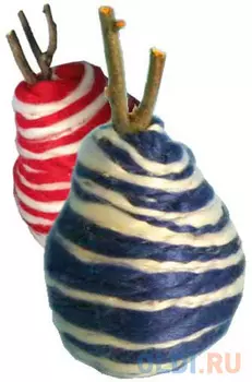 Украшение Winter Wings Груша 12 см 1 шт в ассортименте полимер N069735