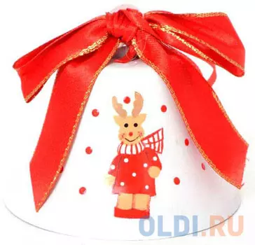 Украшение Winter Wings Колокольчик 7.5 см 1 шт в ассортименте металл N180831