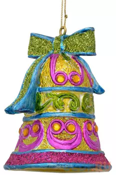 Украшение Winter Wings Колокольчик 7 см 1 шт полирезин N180459