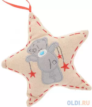 Украшение Winter Wings Me to you "Звезда" 12 см 1 шт текстиль MTY-N06011