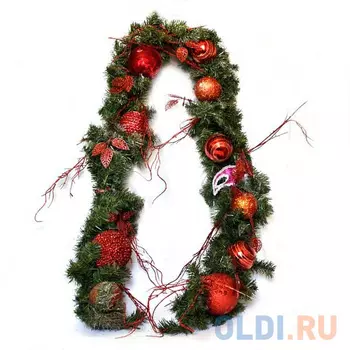 Украшение Winter Wings "Новогодняя гирлянда" 180 см 1 шт полимер