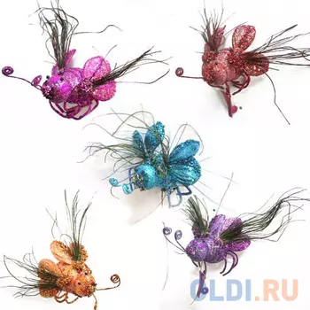 Украшение Winter Wings "Пчелка" 10 см 1 шт в ассортименте полимер