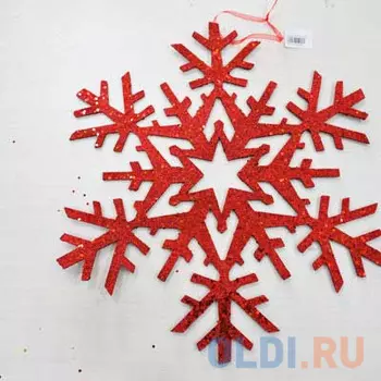 Украшение Winter Wings "Снежинка" 46 см 1 шт в ассортименте бумага