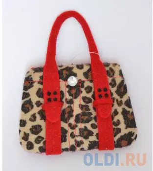 Украшение Winter Wings "Сумочка" 11*9.5 см 1 шт полиэстер