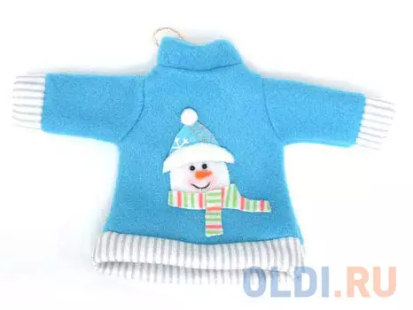 Украшение Winter Wings "Свитерок" 13*21 см 1 шт голубой полиэстер