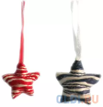 Украшение Winter Wings Звезда 10 см 1 шт в ассортименте полимер N069734