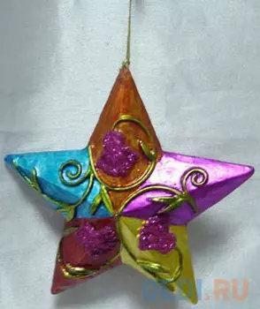 Украшение Winter Wings Звезда 11 см 1 шт полирезин N180457