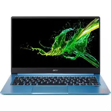 Ультрабук Acer Swift 3 SF314-57G-70XM 14" 1920x1080 Intel Core i7-1065G7 1024 Gb 16Gb WiFi (802.11 b/g/n/ac/ax) nVidia GeForce MX350 2048 Мб синий Windows 10 Home NX.HUFER.002