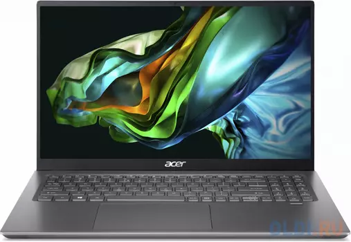 Ультрабук Acer Swift X SFX16-51G-51QA Core i5 11320H 8Gb SSD512Gb NVIDIA GeForce RTX 3050 4Gb 16" IPS FHD (1920x1080) Eshell grey WiFi BT Cam (NX