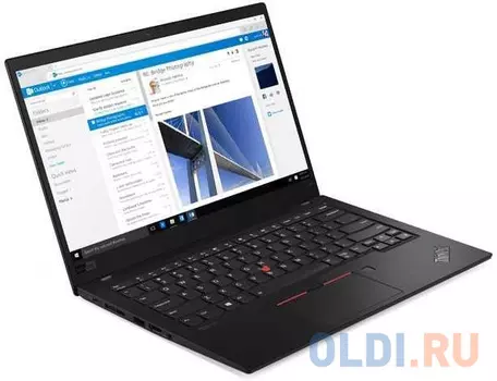 Ультрабук Lenovo ThinkPad X1 Carbon 14" 1920x1080 Intel Core i5-8265U 256 Gb 16Gb Wi-Fi 4G LTE Intel UHD Graphics 620 черный Windows 10 Professional 20QD002XRT