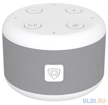 Умная колонка Prestigio SmartVoice c голосовым помощником Марусей, белая