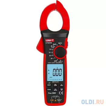 UNI-T UT207B Клещи токоизмерительные цифровые TrueRMS, AC/DC 1000A 00-0004256