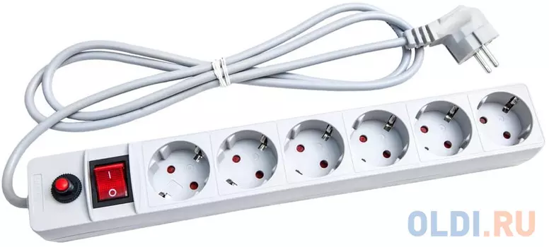 UNIVersal Сетевой фильтр ПВС 3x0,75 белый 3м 967U-3003