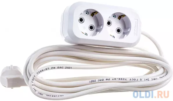 UNIVersal Удл-ли быт. Е-302 ПВС 3*1 2гн. с/з 5м 9631974