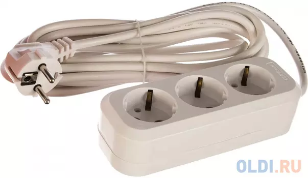 UNIVersal Удл-ли быт. Е-303 ПВС 3*1 3гн. с/з 5м 9631978