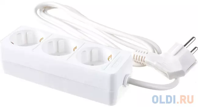 UNIVersal Удлинитель быт. ТМ Союз 3500 Вт с/з 3гн. ПВС 1,5м 481S-6301