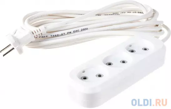 UNIVersal Удлинитель У6-639 М ПВС 2x0,75 3гн. 5м 639М-05