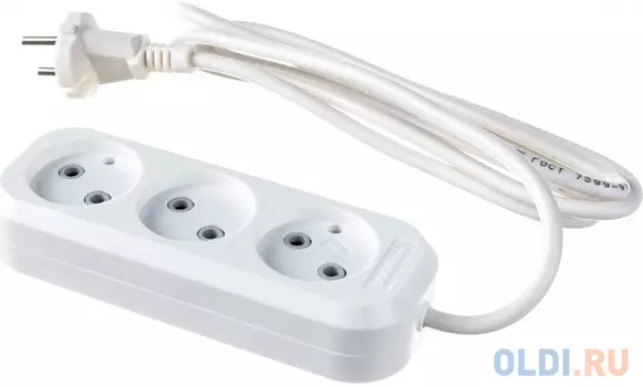 UNIVersal Удлинитель У6-639 М ПВС 2x0,75 3гн. 2м 639М-02