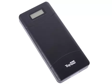 Универсальный внешний аккумулятор TopON TOP-T72 18000mAh (66.6Wh) с 2 USB-портами и QC 2.0, для зарядки ноутбука
