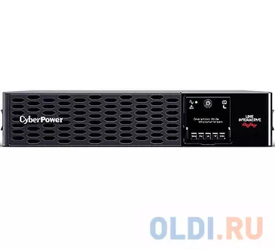 UPS CyberPower PR3000ERTXL2U NEW Line-Interactive 3000VA/3000W USB/RS-232/EPO/Dry/SNMPslot (IEC C13 x 6, IEC C19 x 2) (12V / 9AH х 4)