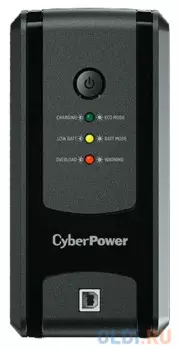 UPS CyberPower UT650EG {650VA/360W USB/RJ11/45 (3 EURO)}