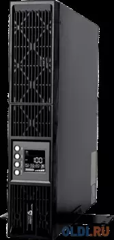 UPS Сайбер Электро ЭКСПЕРТ-1000Р Онлайн, Стойка/Напольный 1000ВА/900Вт. USB/RS-232/SNMP Slot/EPO (8 IEC С13) (12В /9Ач. х 2)