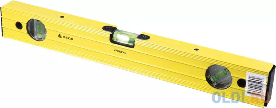 УРОВЕНЬ "ПРОФИ" 3 ГЛАЗКА 800 ММ (1/30) "КЕДР" 019-0800