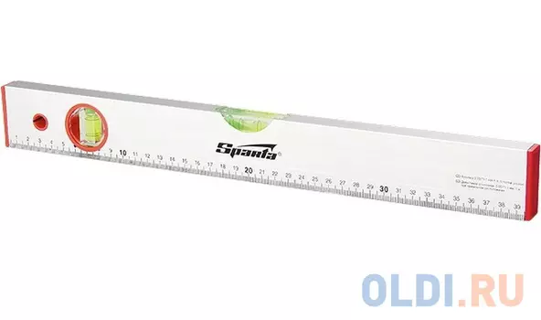 Уровень алюминиевый, 1000 мм, 2 глазка, линейка// Sparta