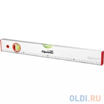 Уровень алюминиевый, 1200 мм, 2 глазка, линейка// Sparta