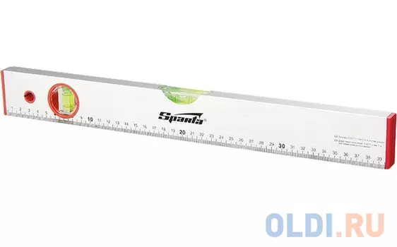 Уровень алюминиевый, 1800 мм, 2 глазка, линейка// Sparta