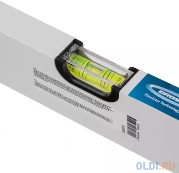 Уровень алюминиевый, 400 мм, фрезерованный, 2 глазка, магнитный// Gross