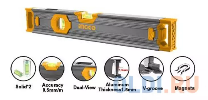 Уровень Ingco HSL68040 0.4м