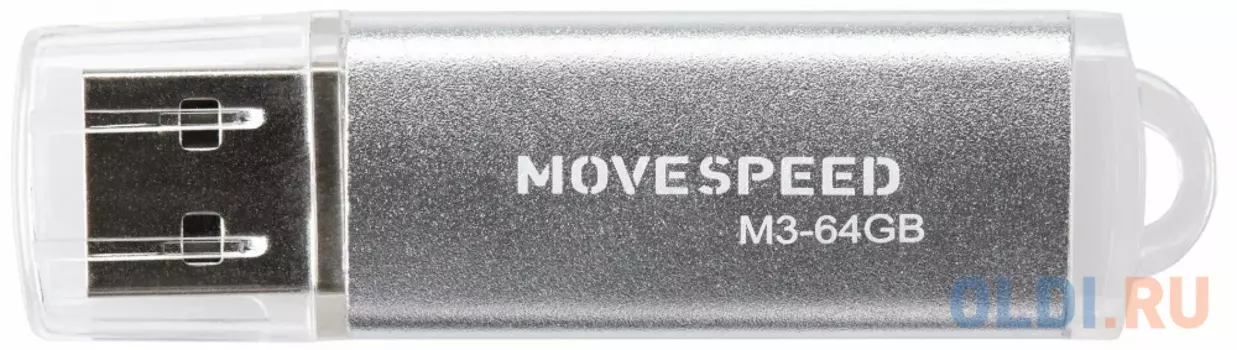USB 64GB Move Speed M3 серебро
