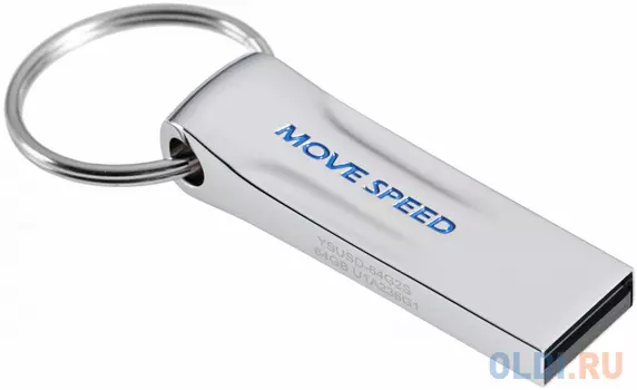 USB 64GB Move Speed YSUSD серебро металл