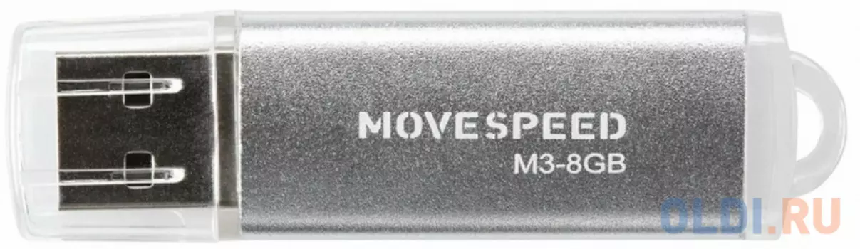 USB 8GB Move Speed M3 серебро