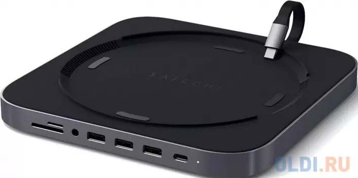 Док-станция USB Type-C Satechi ST-ABHFM USB Type-C microSD SD USB серый космос