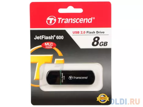 Внешний накопитель 8GB USB Drive  Transcend 600 (TS8GJF600)