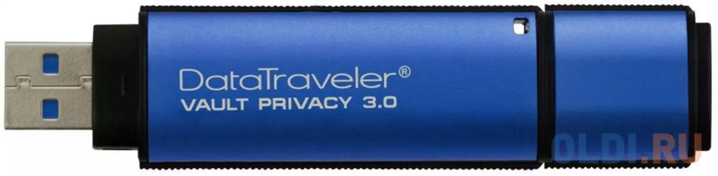 Внешний накопитель 64Gb USB Drive Kingston DataTraveler Vault Privacy 30,USB3.0 синий