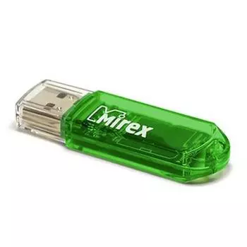 USB флешка Mirex Elf 8Gb Green (13600-FMUGRE08) USB 2.0 / 16 Мб/с / 8 Мб/с