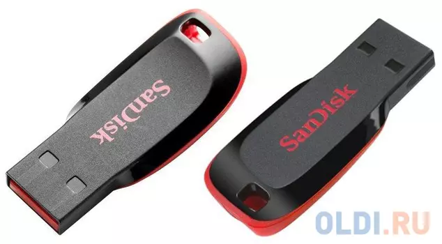 Внешний накопитель 16GB USB Drive <USB 2.0 SanDisk Cruzer Blade (SDCZ50-016G-B35)